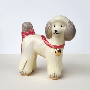 Anthropologie Poodle Dog Novelty Vintage-Inspired Decorative Object